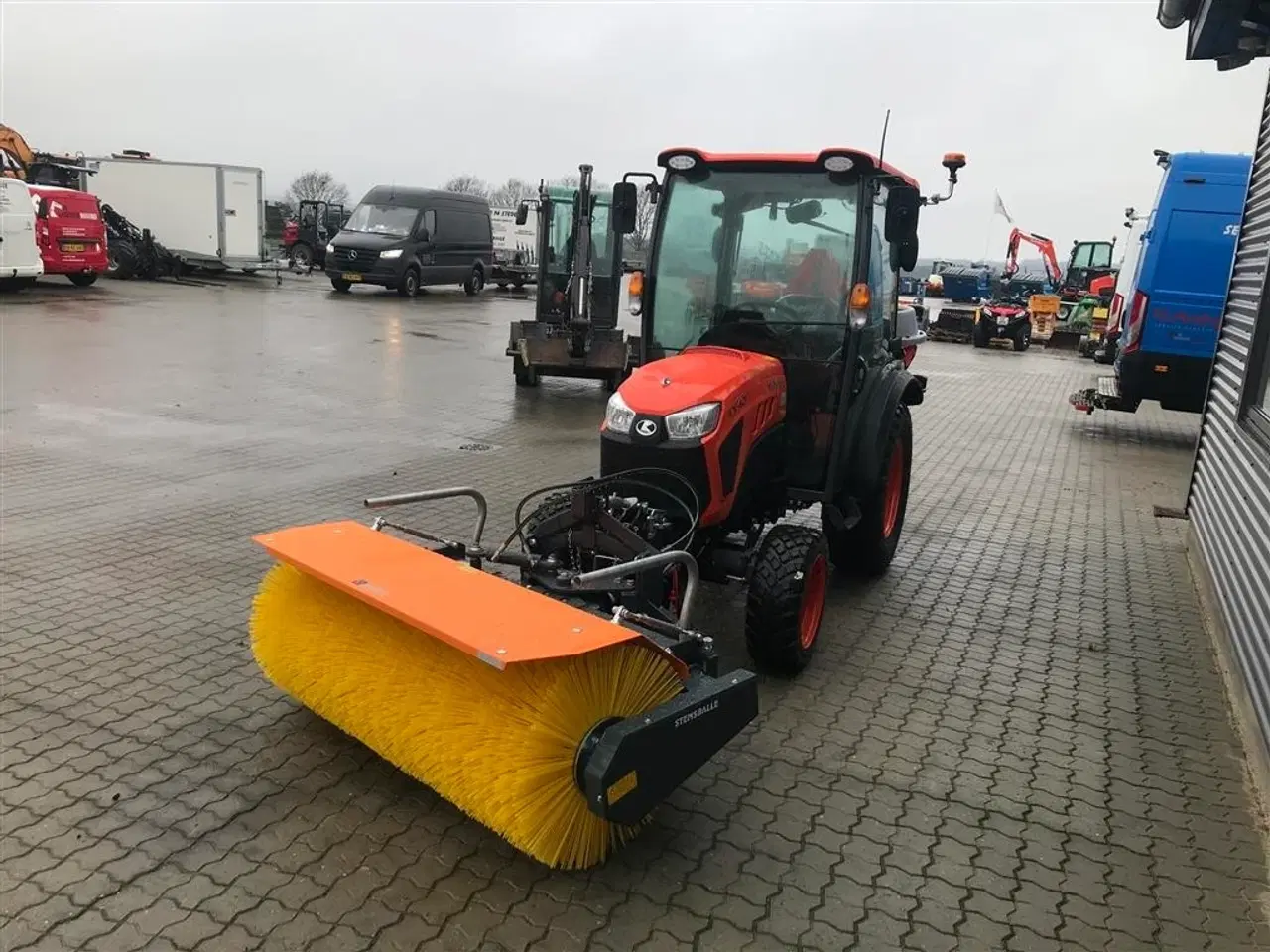 Billede 3 - Kubota LX401 med sneudstyr