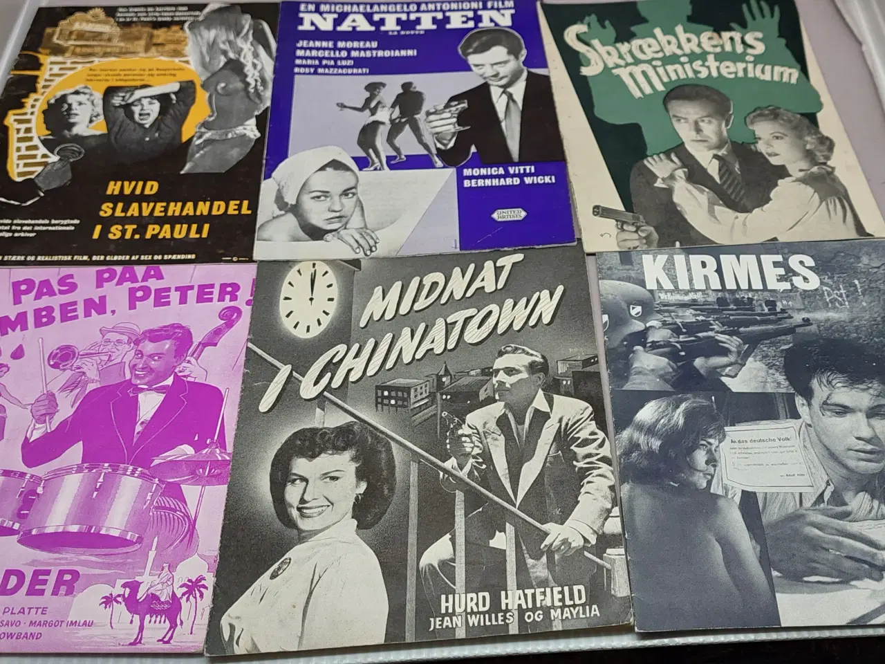 Billede 9 - Lot 60 stk. gamle biograf programmer