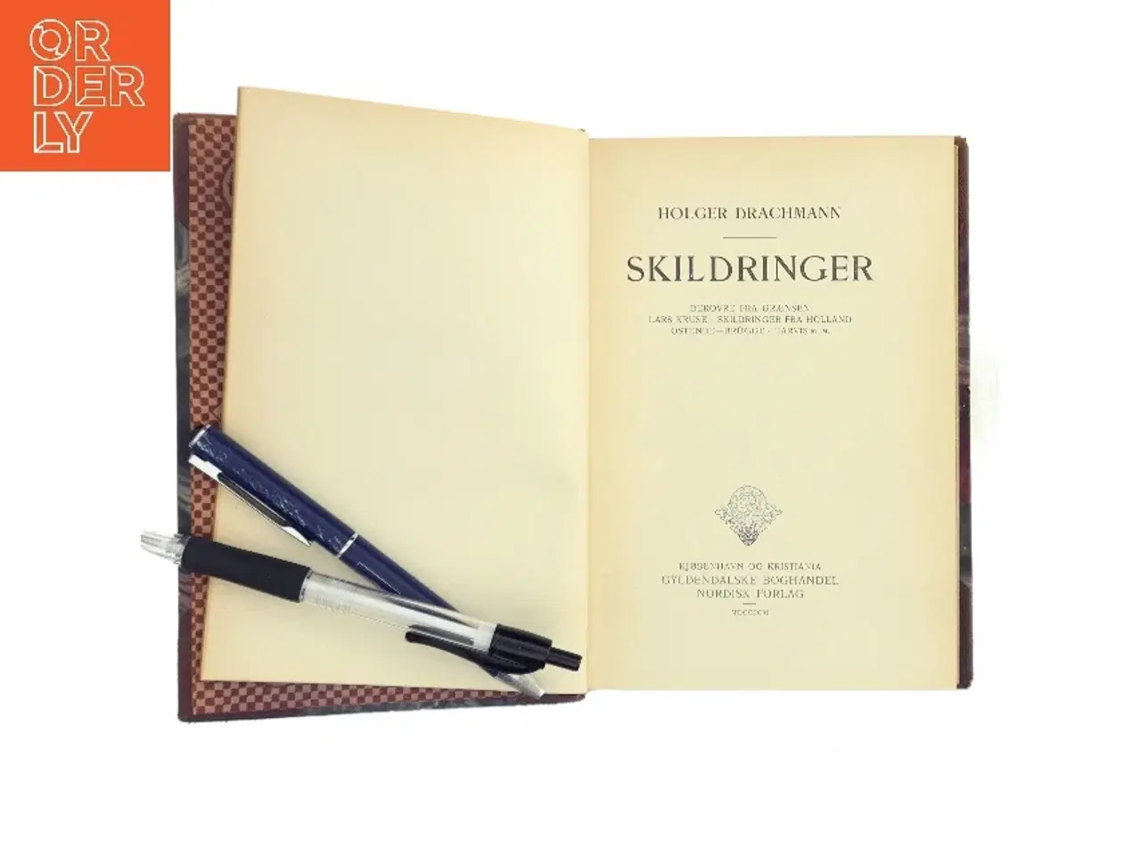 Billede 1 - Skildringer af Holger Drachmann (Bog)