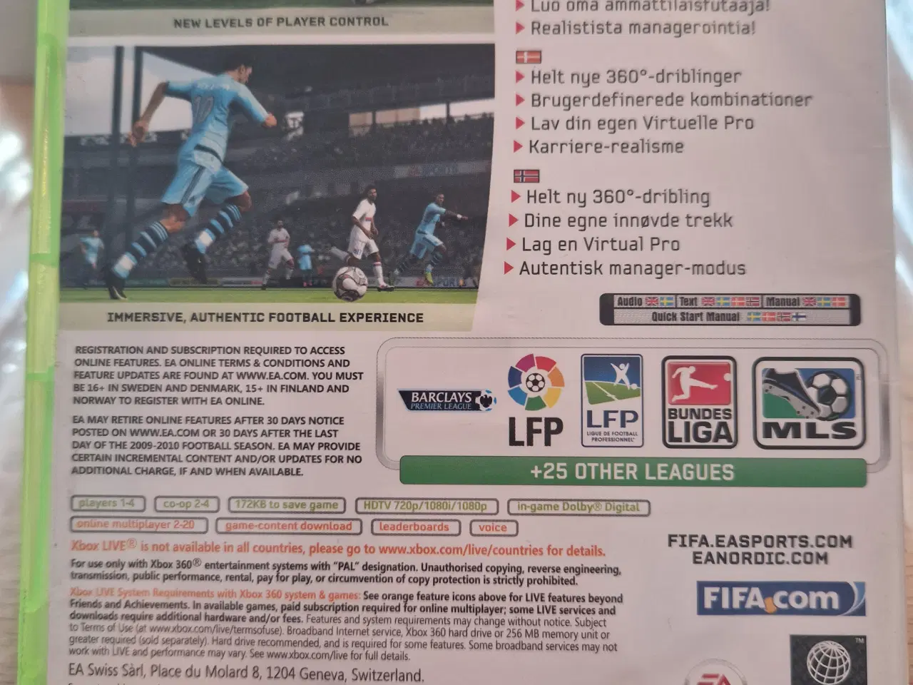 Billede 2 - EA Sports FIFA 10 XBOX 360 Spil