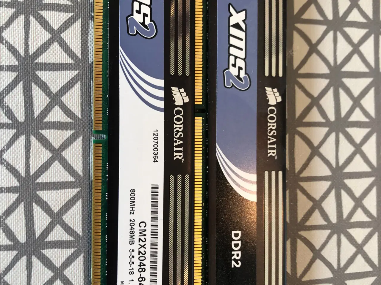 Billede 1 - Corsair XMS2 2x2GB DDR2 PC6400
