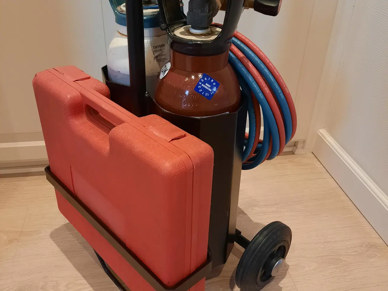 Billede 8 - Gas og ilt sæt / skærebrændersæt . Aga X 11 / WHC 