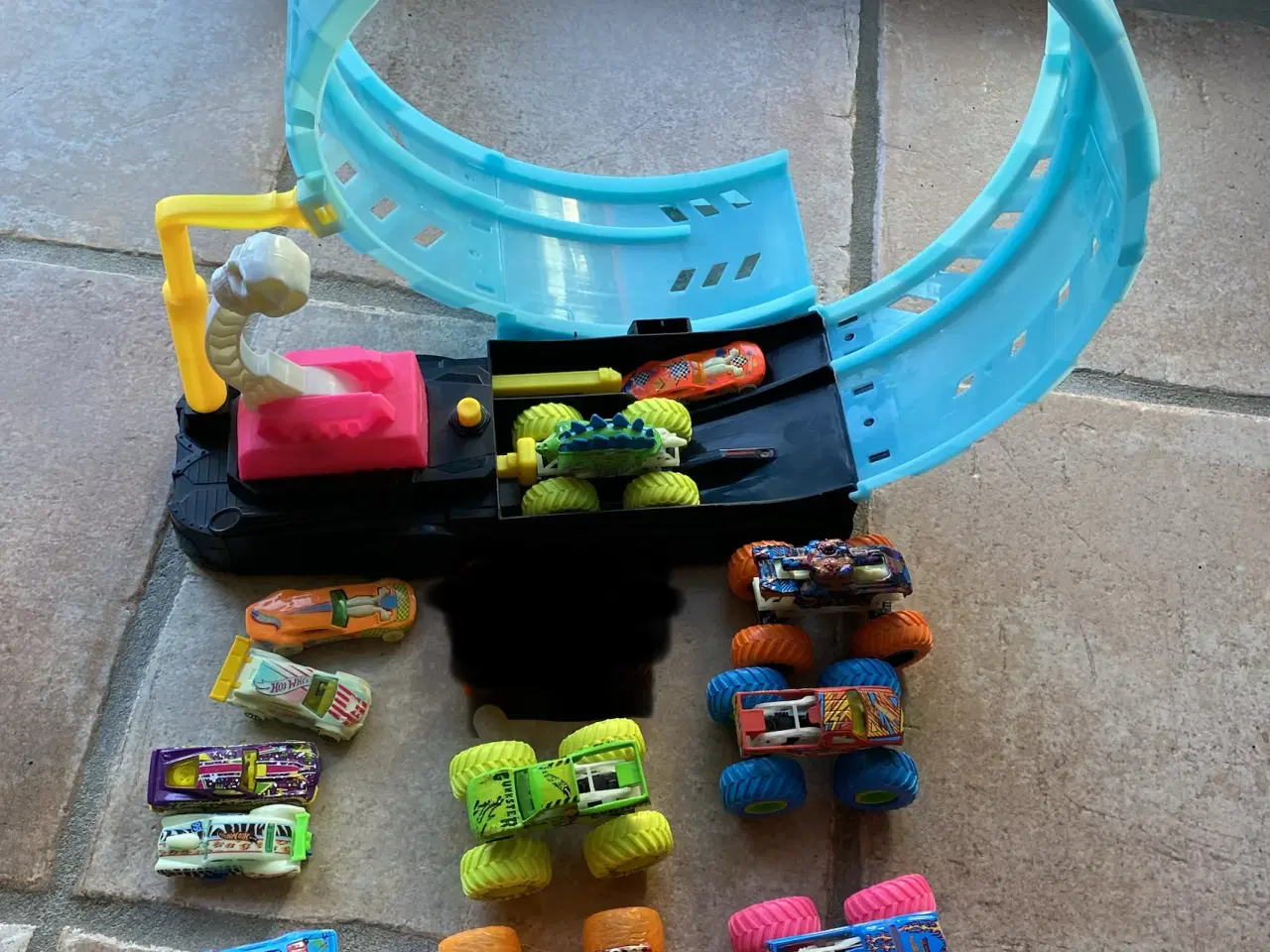 Billede 3 - Hot Wheels monster truck bilbane 