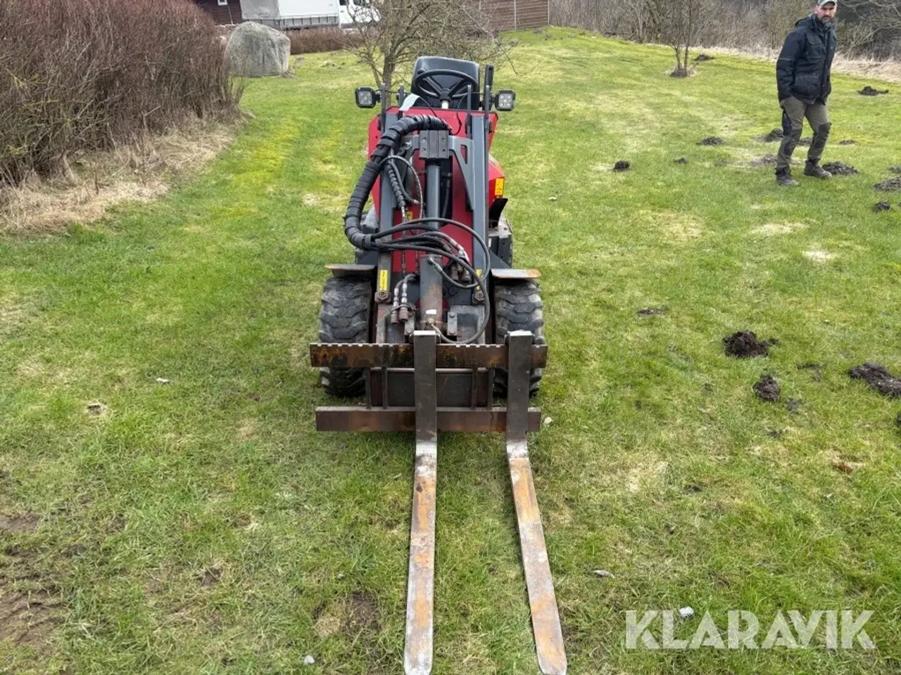 Billede 5 - Minilæsser Norcar 760 med udskud og tilbehør