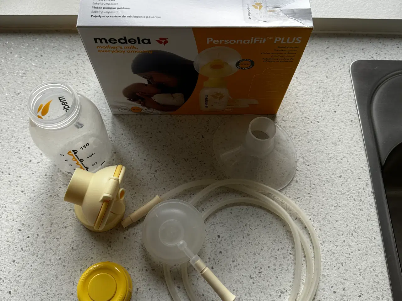 Billede 1 - Medela enkeltpumpesæt 