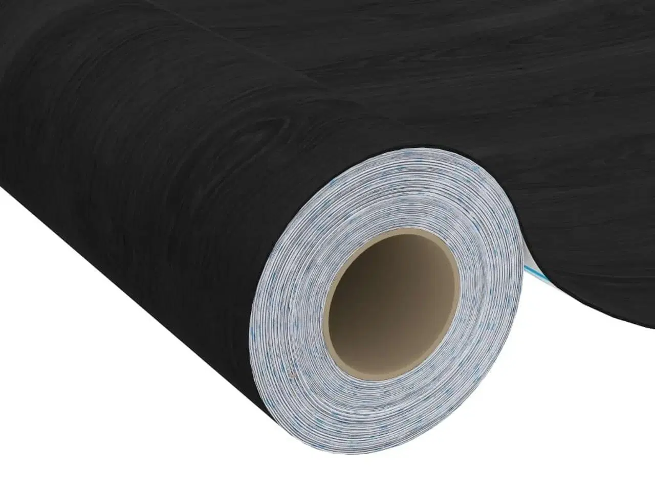 Billede 6 - Selvklæbende folie til dør 2 stk. 210x90 cm PVC mørkt træ