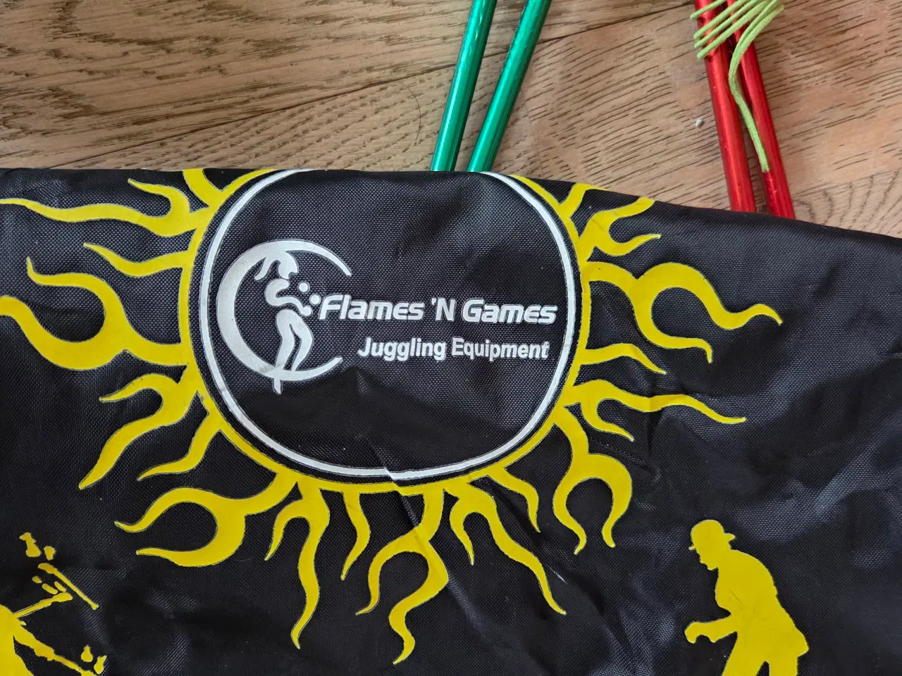 Billede 2 - Diabolo med kugleleje og sticks