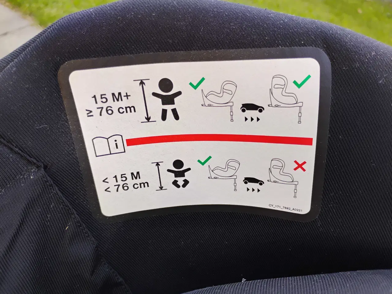 Billede 8 - Autostol, bagudvendt med 360°, 3 mdr - 4 år