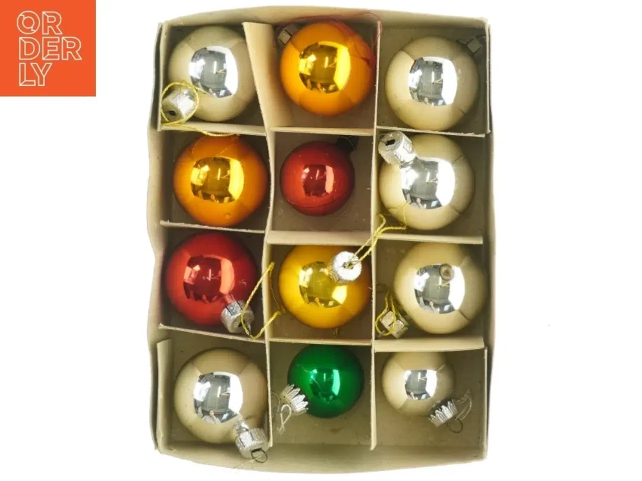 Billede 1 - Vintage julekugler (str. 4-5 cm)