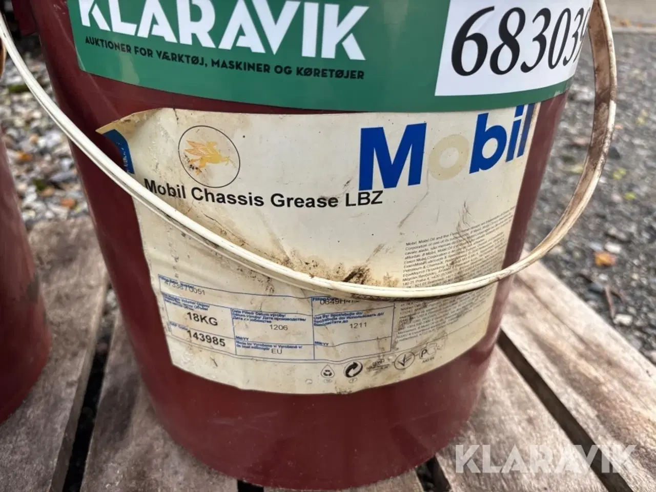 Billede 7 - Flyde fedt Mobil Chassis Grease LBZ til centrasmøring