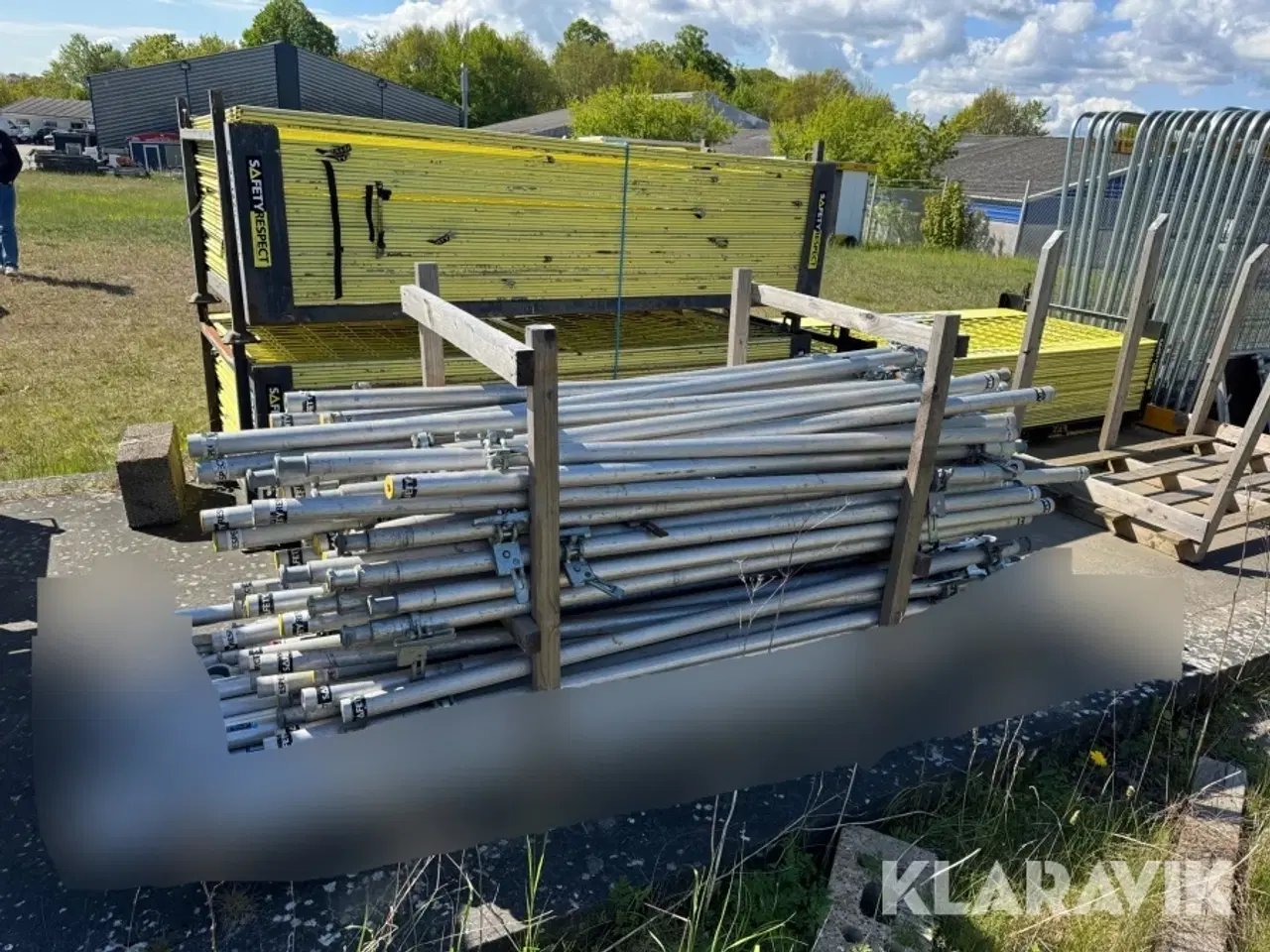 Billede 3 - Faldsikringsudstyr Safety Respect Aluminium og galvaniseret stål