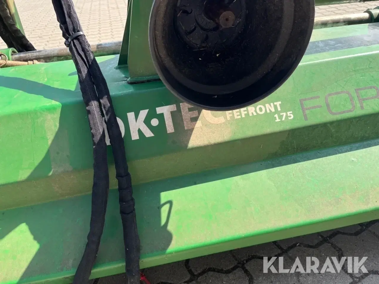 Billede 11 - Slagleklipper Dk-Tec Fefront 175
