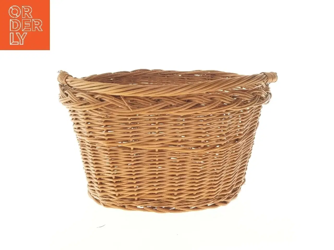 Billede 1 - Cykelkurv i flet (str. 40x30x20 cm)