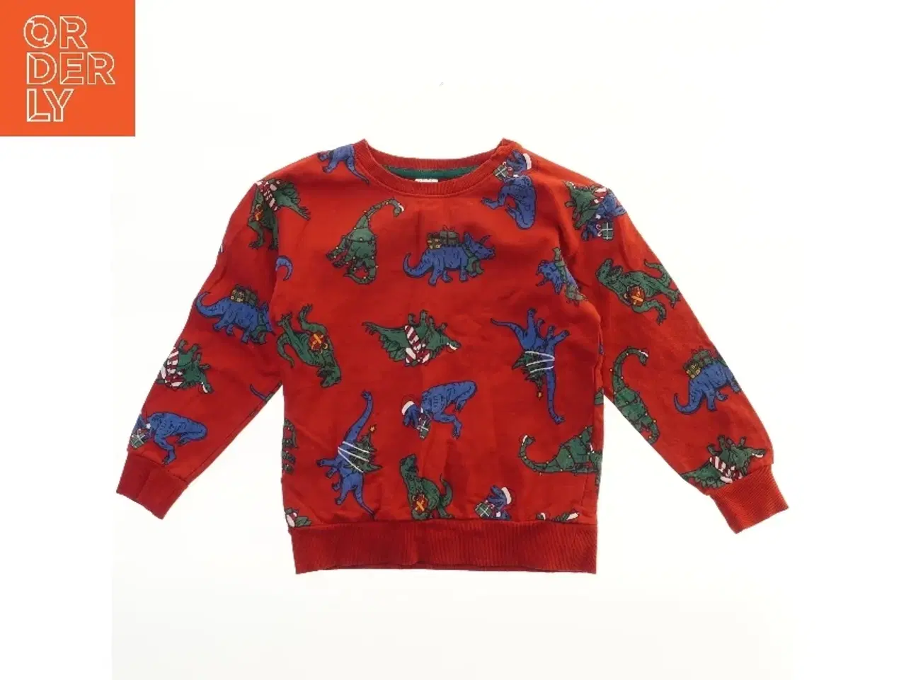 Billede 1 - Julesweatshirt med dinosaurer fra Little Kids (str. 128)