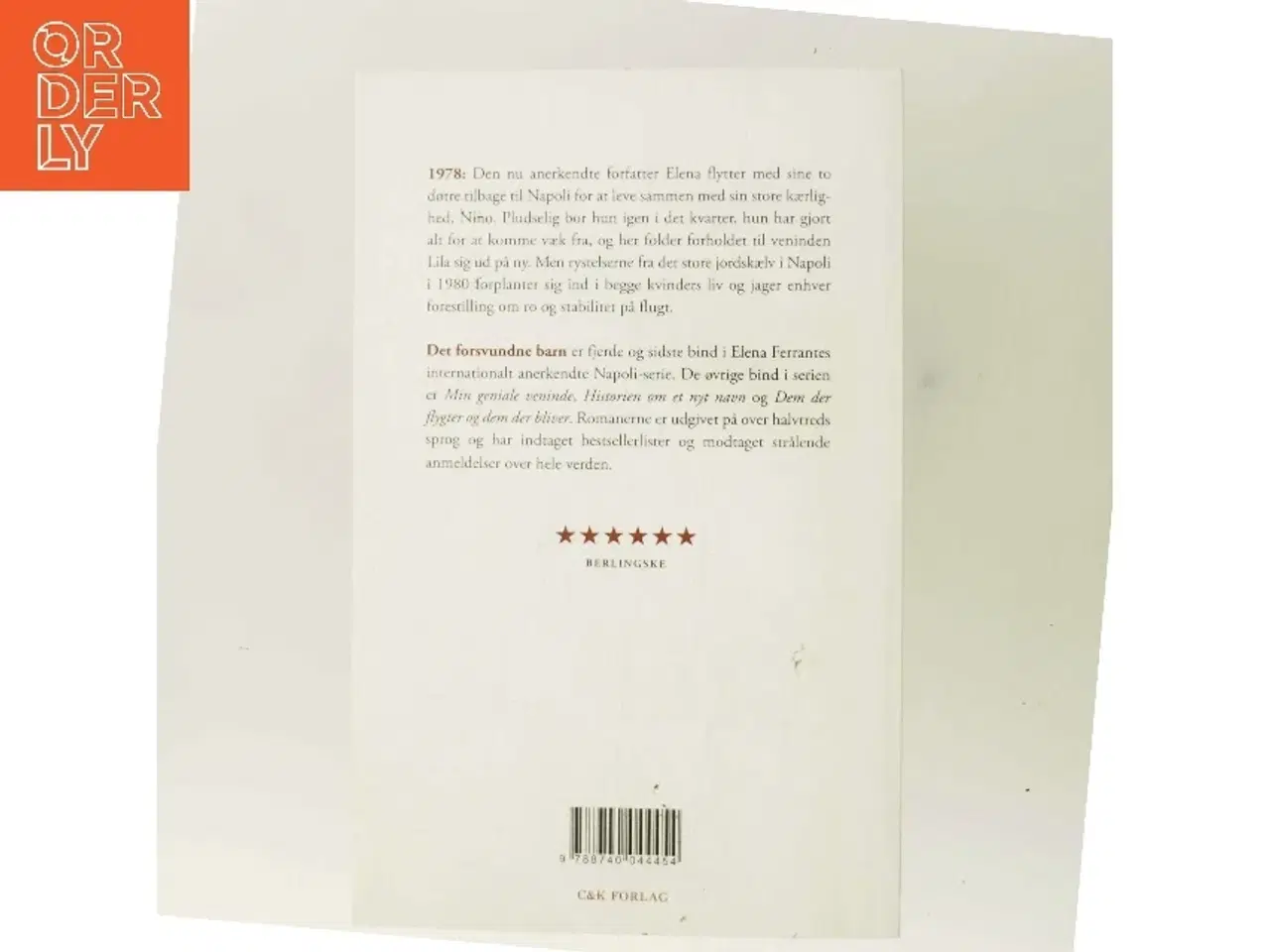 Billede 3 - NY Det forsvundne barn : voksenliv - alderdom af Elena Ferrante (Bog)