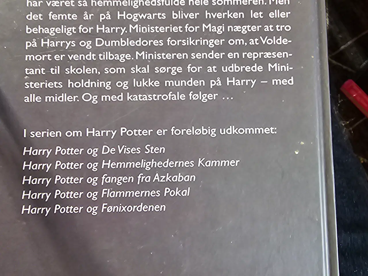 Billede 2 - Harry Potter - og Fønixordenen -