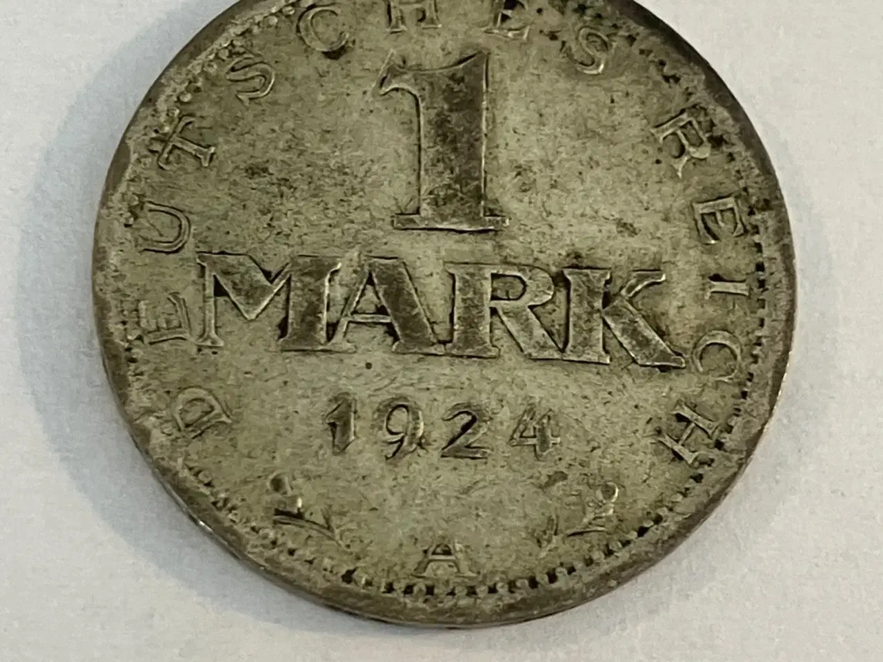 Billede 1 - 1 Mark 1924 A Germany