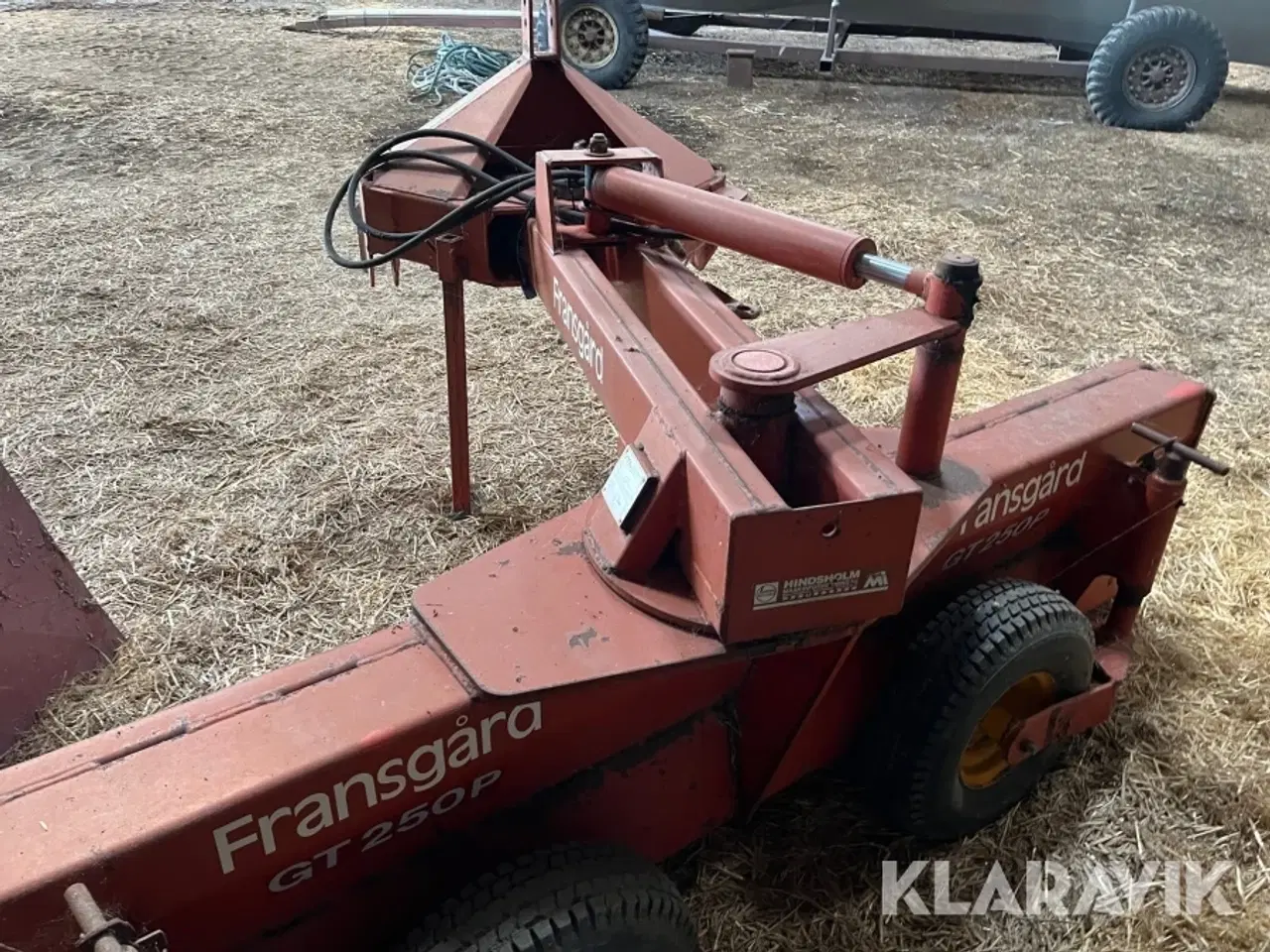 Billede 4 - Vejhøvl Fransgård GT-250P Hydraulisk