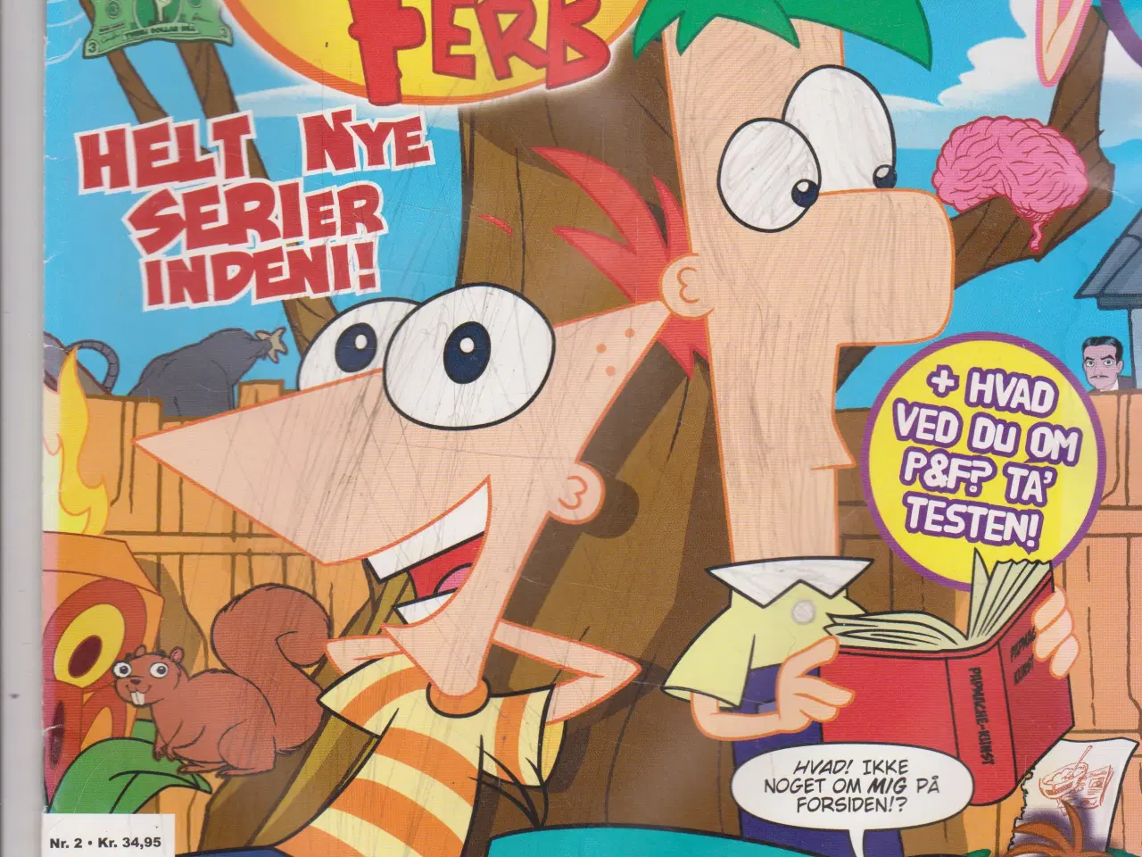 Billede 1 - Disney Phineas og Ferb Magasin