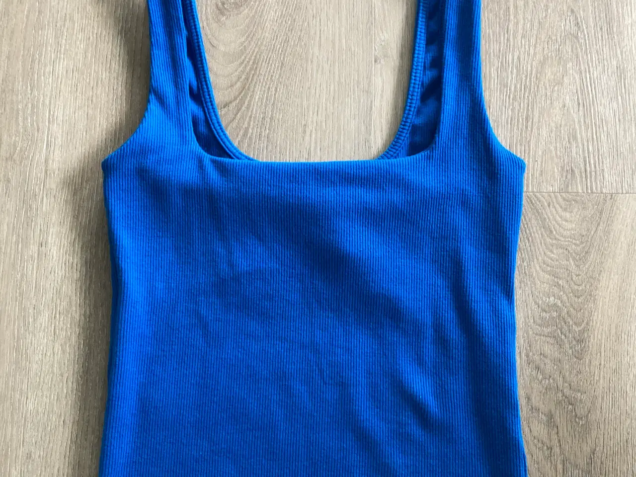 Billede 1 - Blå top fra ZARA i str. S