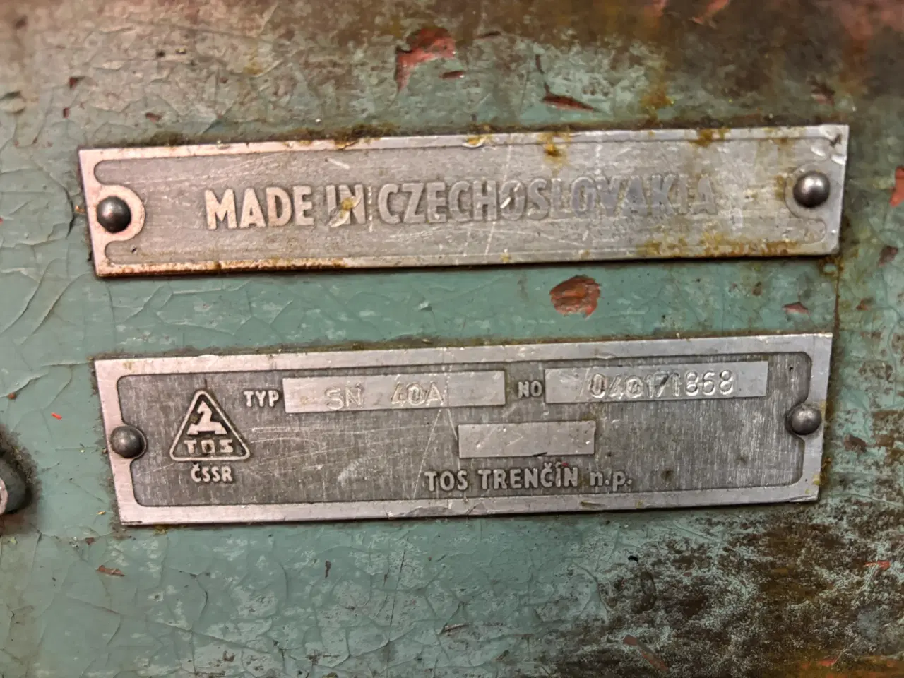 Billede 5 - TOZ metaldrejebænk, 62mm boring, 2m