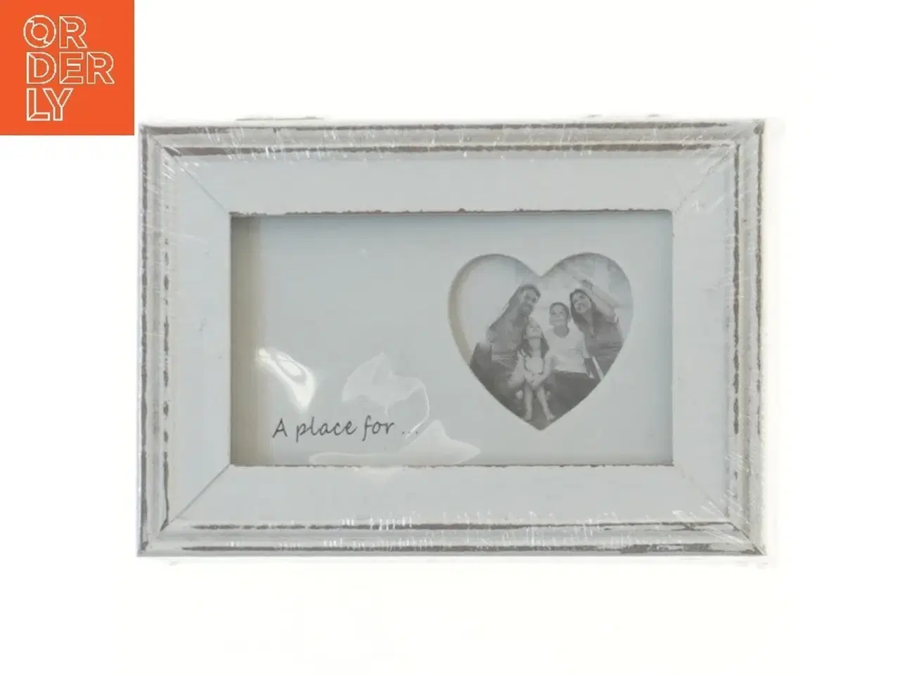 Billede 1 - Dekorationsboks med fotoramme fra Melinera (str. 17x11,5x5 cm)
