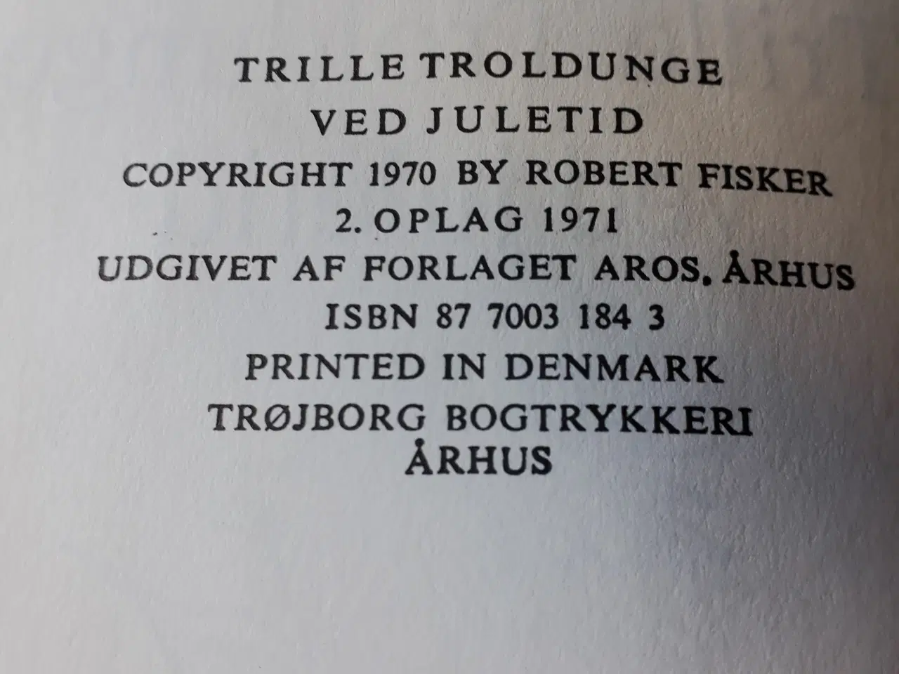 Billede 3 - Trille Troldunge ved Juletid