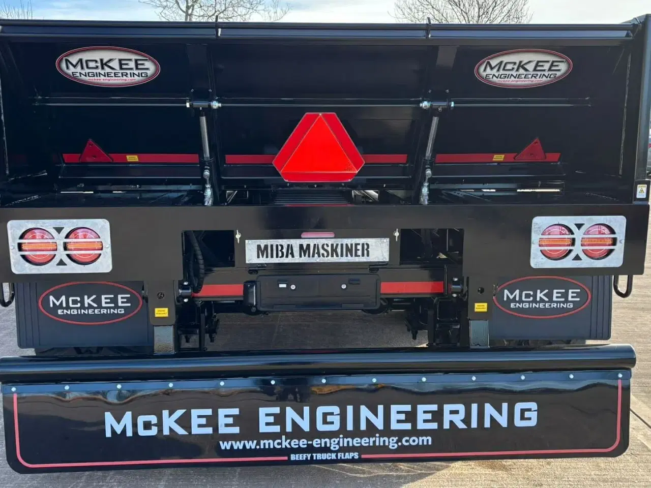 Billede 8 - McKee 16T entrepenørvogn med nedfoldbare sider