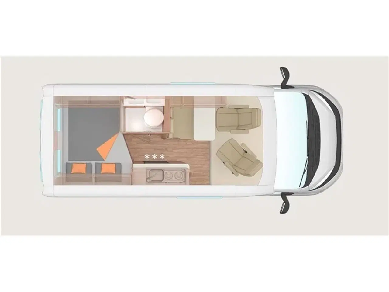 Billede 4 - 2026 - Weinsberg Carabus 540 MQ Edition Fire Ny Weinsberg Carabus 540 MQ Fire Edition 2026 - Kan ses nu hos Camping-Specialisten i Silkeborg