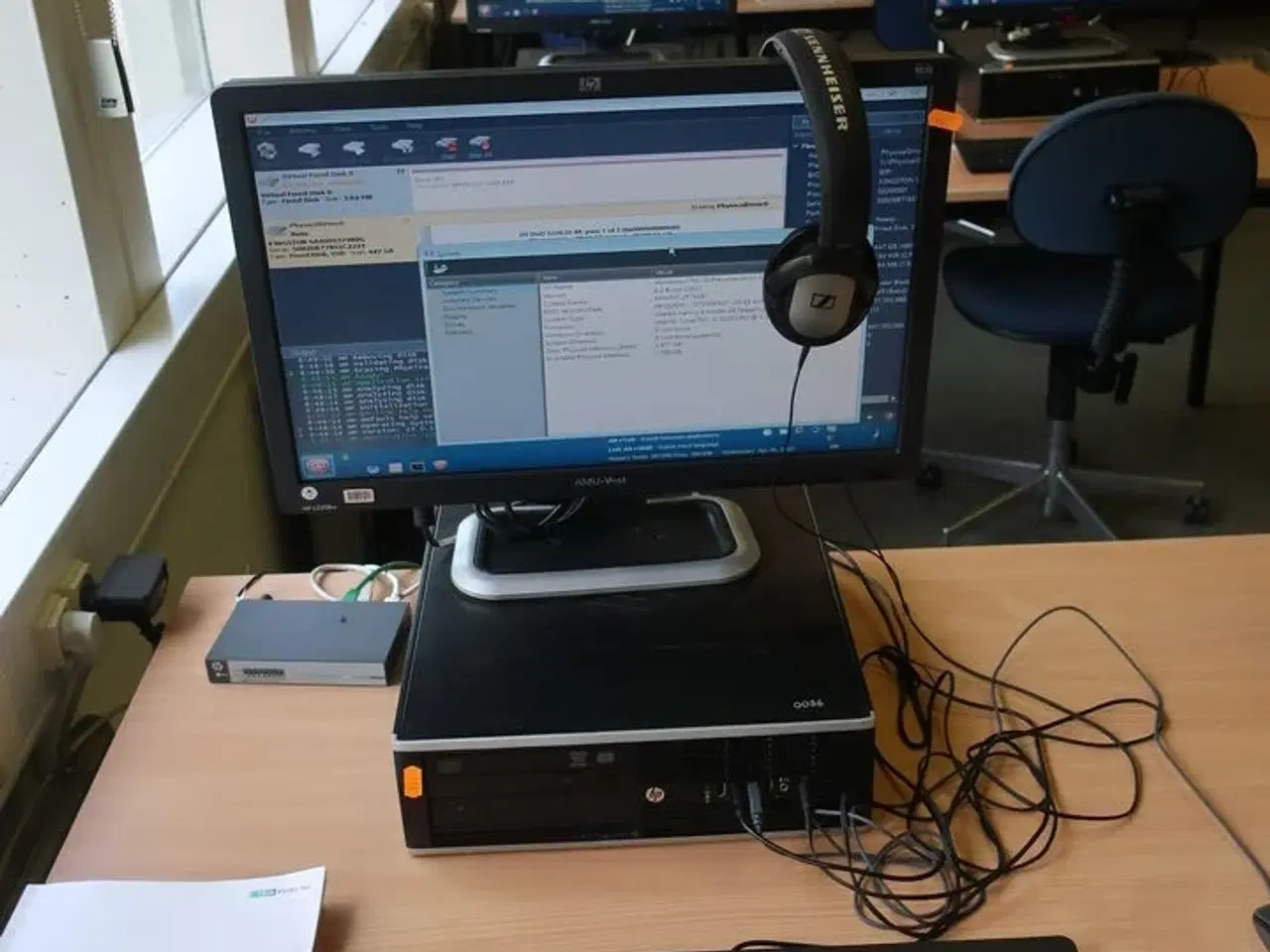 Billede 1 - HP 22" skærm m. tastatur L2208w (PC medfølger ikke)