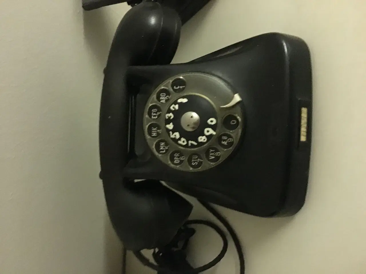 Billede 2 - Gammel Telefon med drejeskive