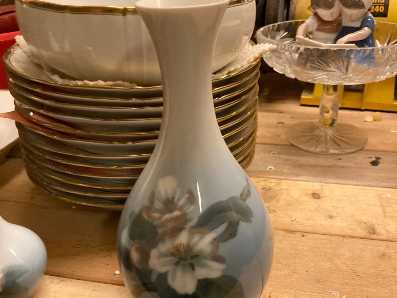 Billede 1 - Vase i kgl porcelæn