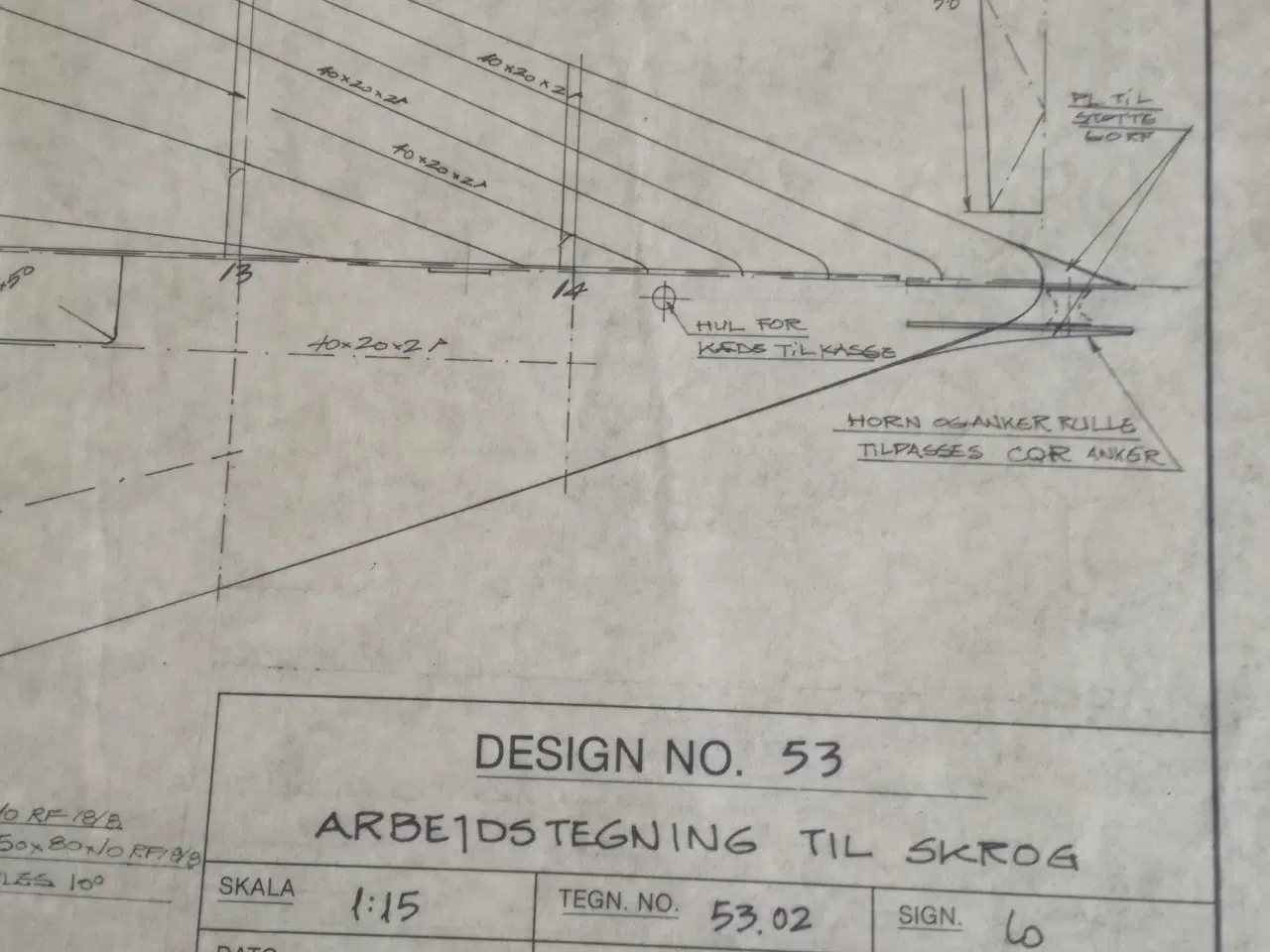 Billede 12 - Sejlbåd 40 fod stål Design Lars Olsen One Off