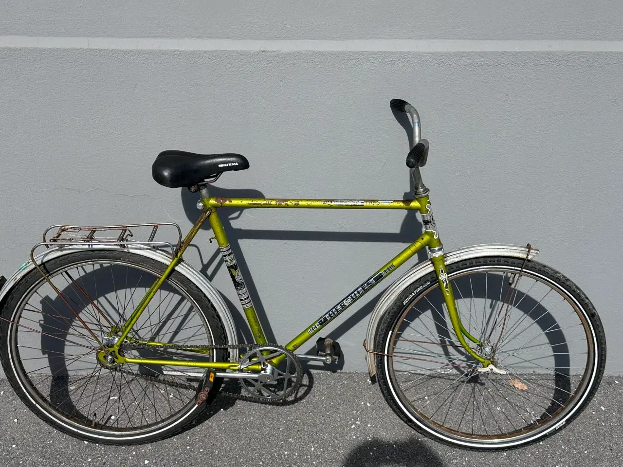 Billede 2 - Grøn Hercules Hobby herrecykel.