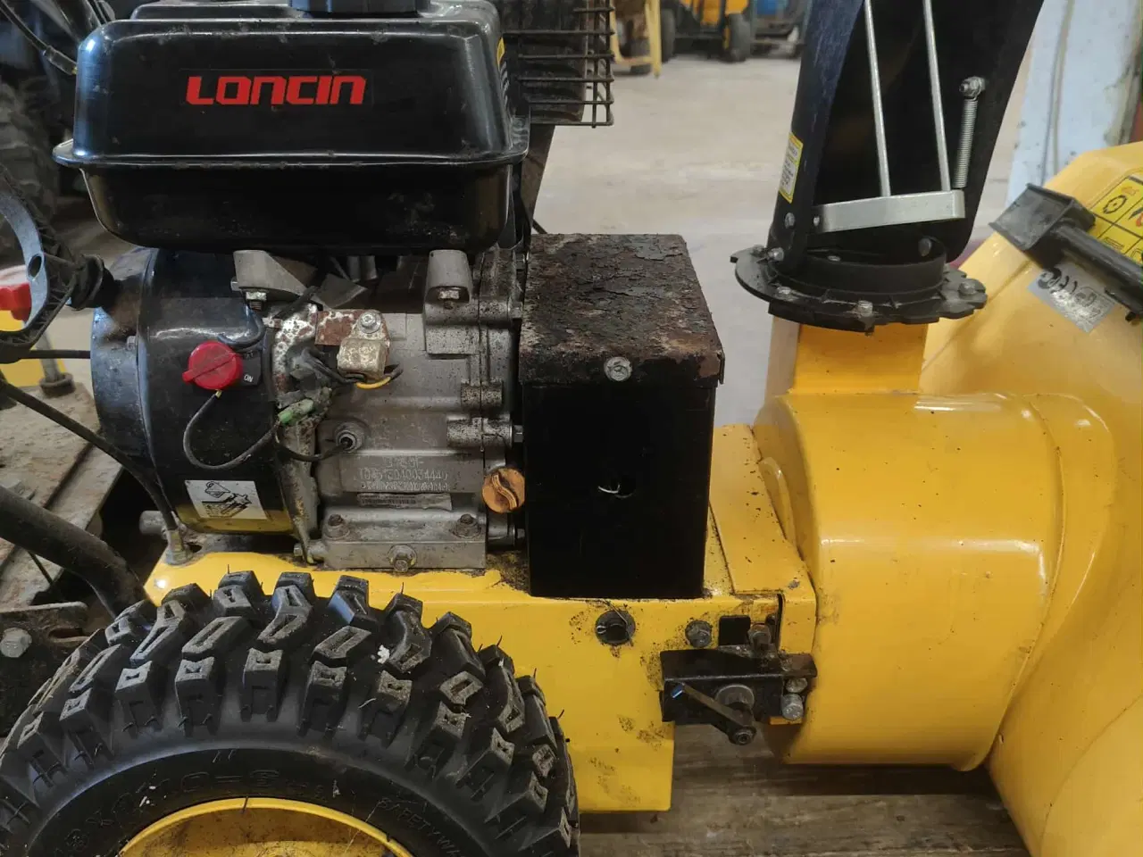 Billede 3 - TEXAS 5,5 HK SNE RYDDER MED KOST OG HURTIGT SKIFT!