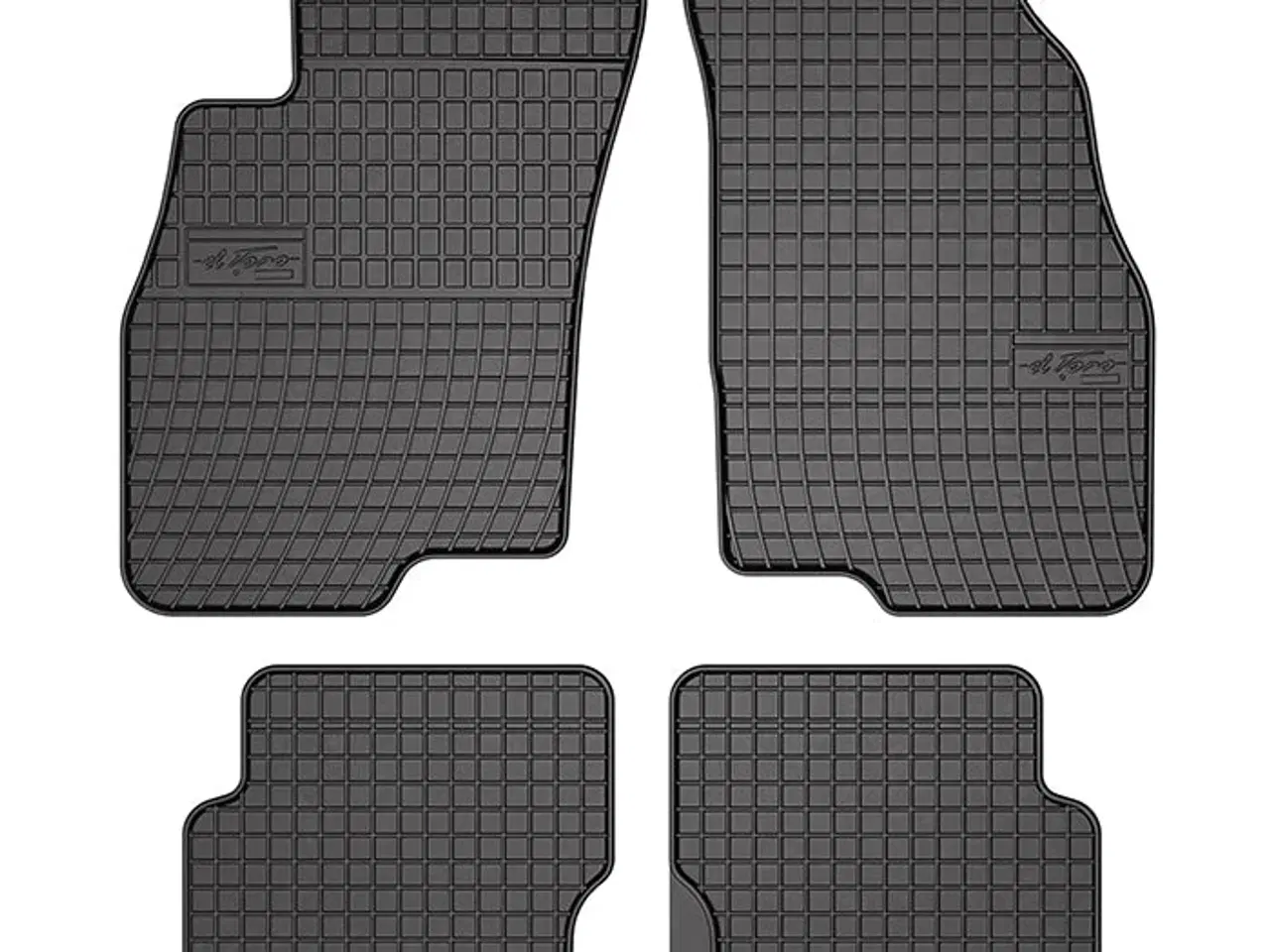 Billede 1 - Gummimåtter Fiat Punto HB, 2012 2012-2018