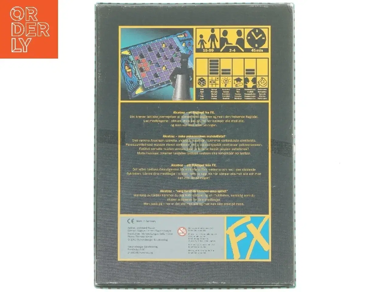 Billede 2 - Alcatraz brætspil (str. 31,5x22 cm)