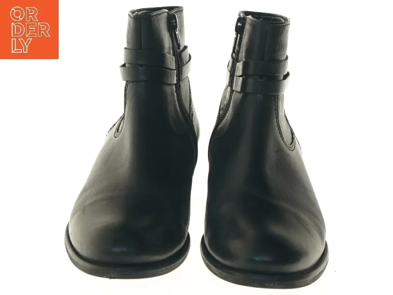 Billede 6 - Ankelstøvler i sort læder fra Gabor (str. 37,5 )