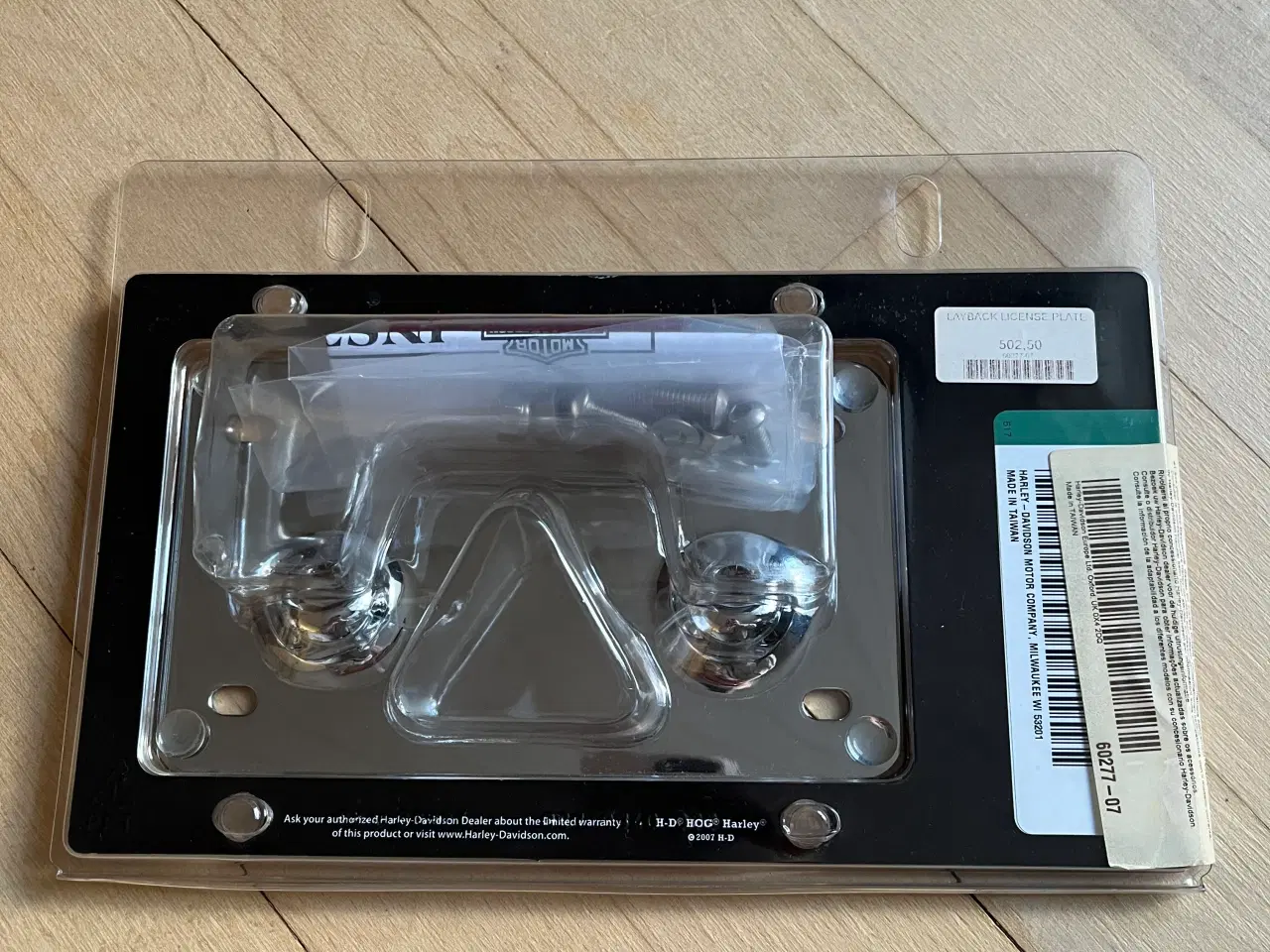 Billede 2 - Layback nummerplade holder H-D