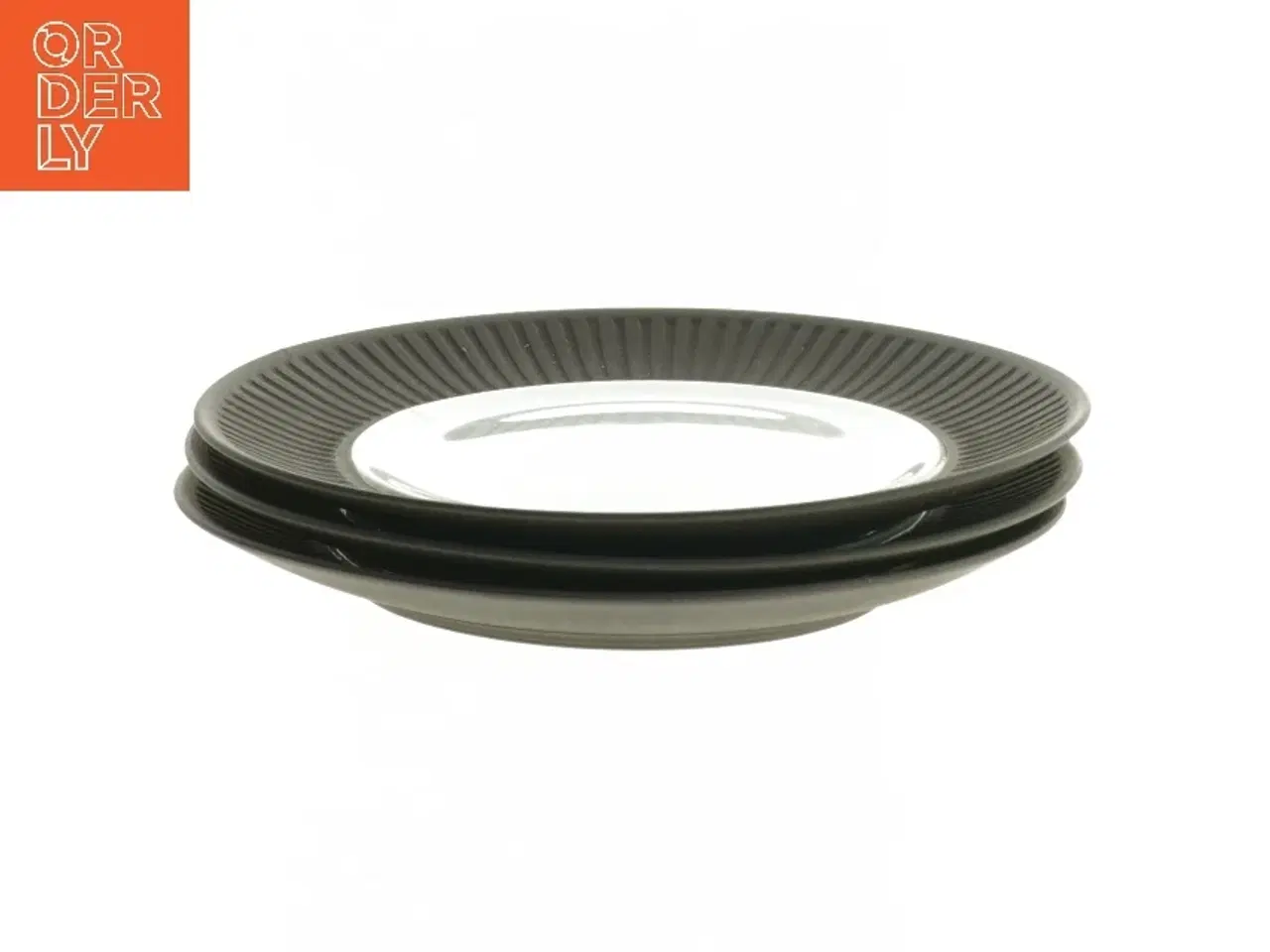 Billede 2 - 3 flamestone tallerkener Quistgaard (str. Ø 18,5 cm)