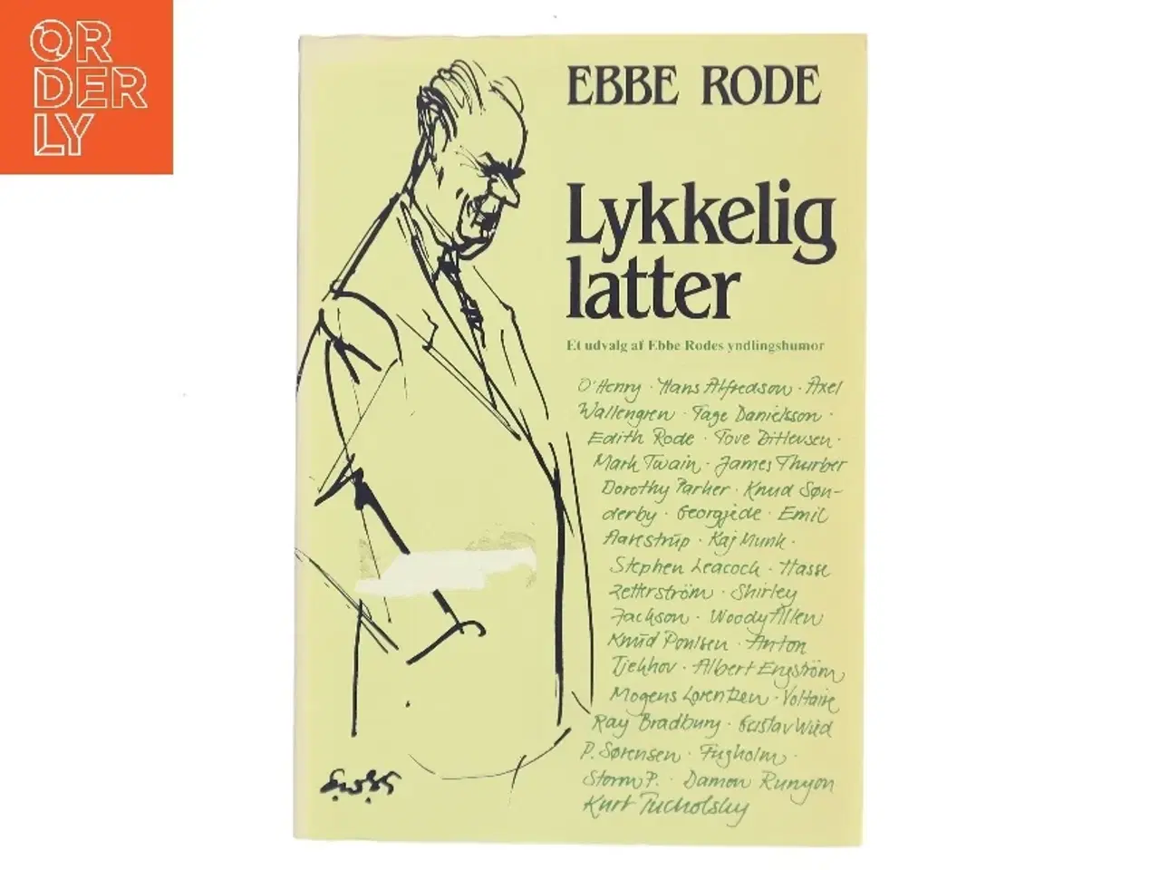 Billede 1 - Lykkelig latter af Ebbe Rode (Bog)