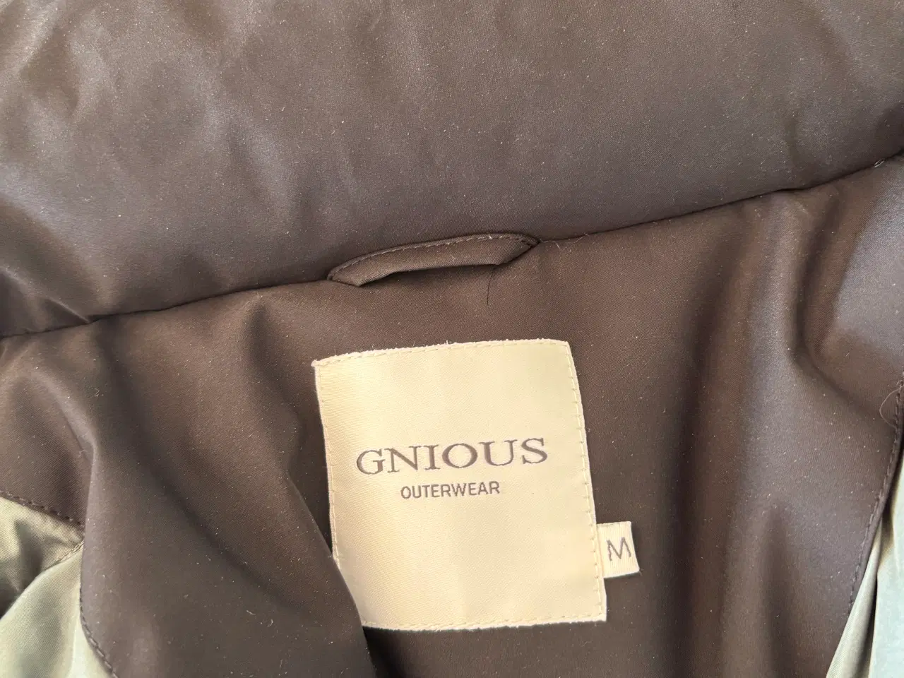 Billede 1 - Herre dun jakke / frakke.