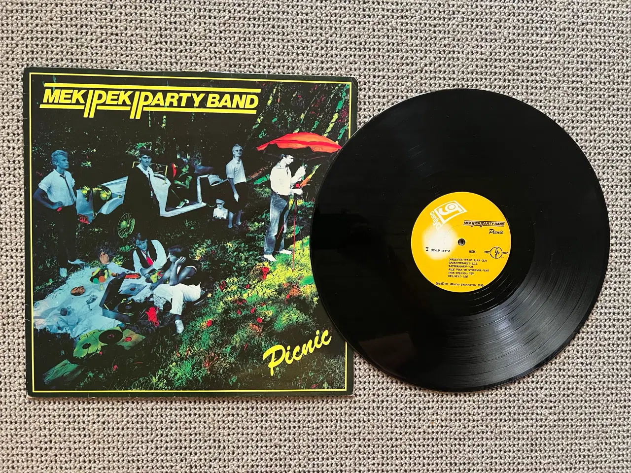 Billede 1 - LP - Mek Pek Party Band