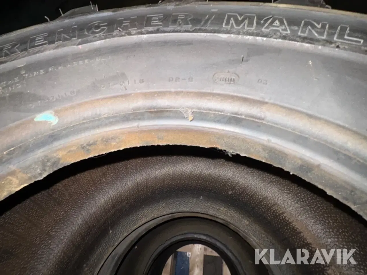 Billede 5 - Dæk Galaxy Super Trancher til manlift 3 styk