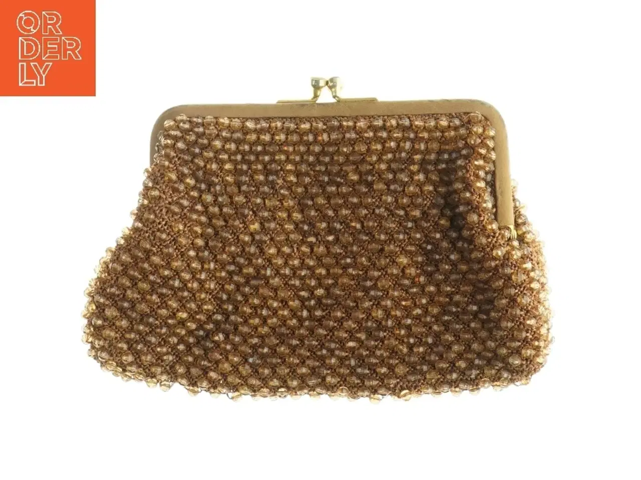 Billede 1 - Perlebesat pung (str. 15 x 24 cm)