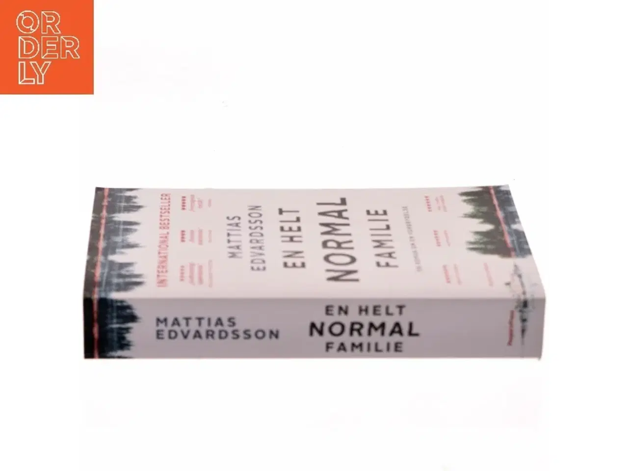 Billede 2 - En helt normal familie : en roman om en forbrydelse af Mattias Edvardsson (f. 1977) (Bog)
