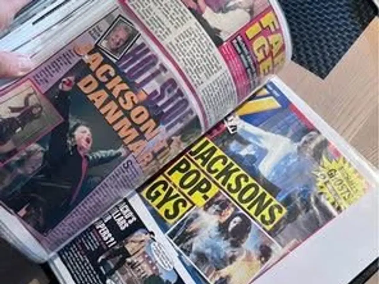 Billede 5 - Udklip/scrap book Michael jackson