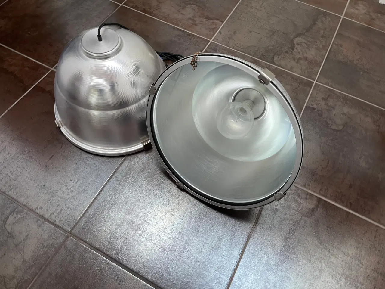 Billede 3 - ALU Lampeskærm/ industry lamper