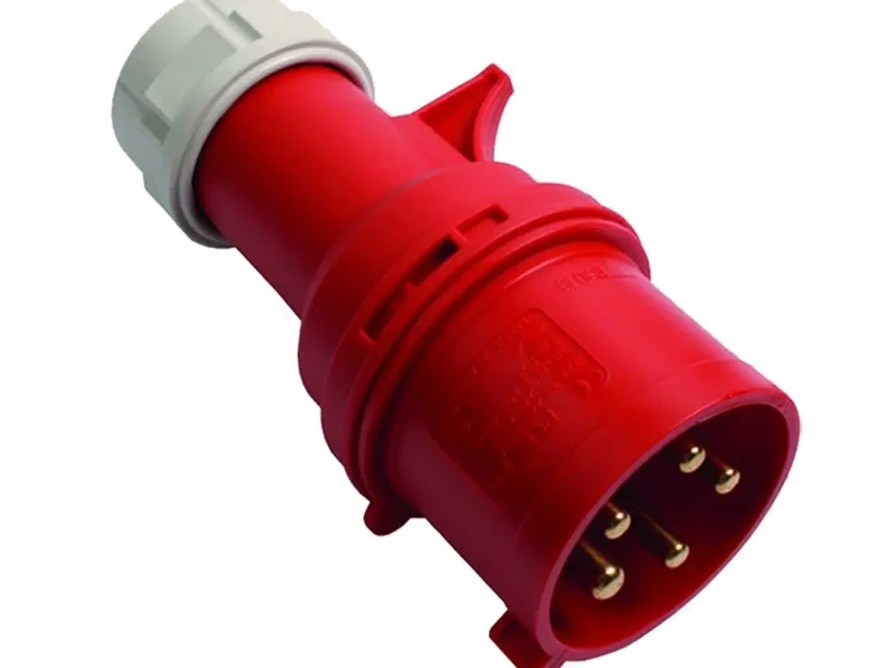 Billede 1 - Cee stikprop 32a/415v ip44. rød