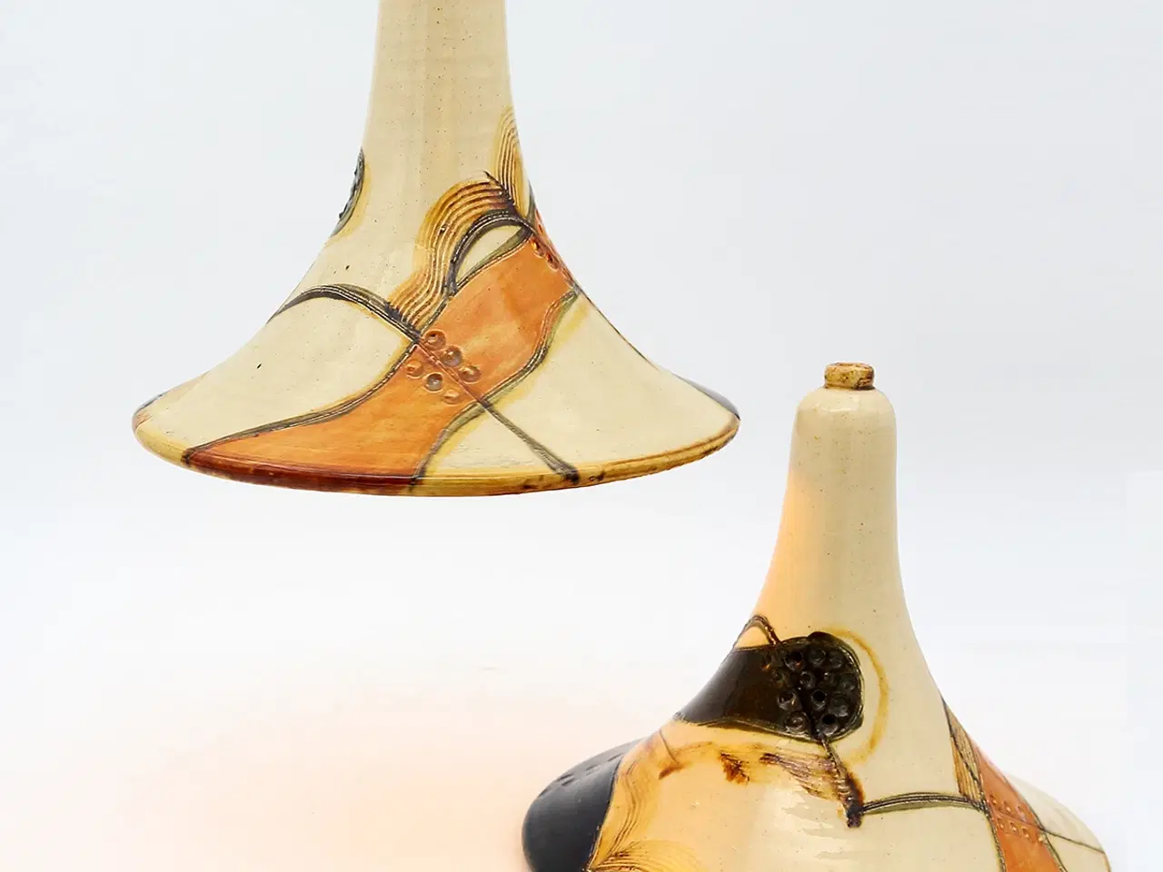 Billede 3 - Marianne May – Sæt med fire keramiske pendler